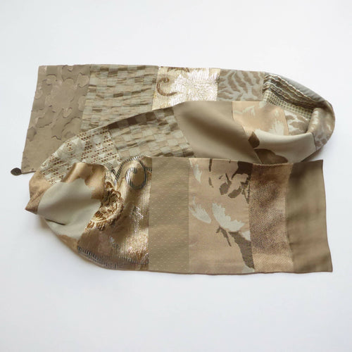 Écharpe bijou -Precieux beige | EMPREINTES Paris - EMPREINTES Paris