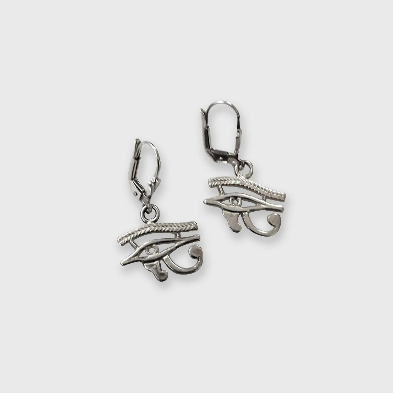 Boucles d’oreilles L’Oeil Horus argent | EMPREINTES Paris