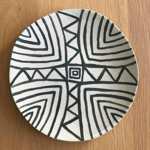 Ensemble de 3 Assiettes Ethnik Black | EMPREINTES Paris - EMPREINTES Paris