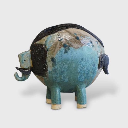 Vase éléphant bleu | EMPREINTES Paris - EMPREINTES Paris