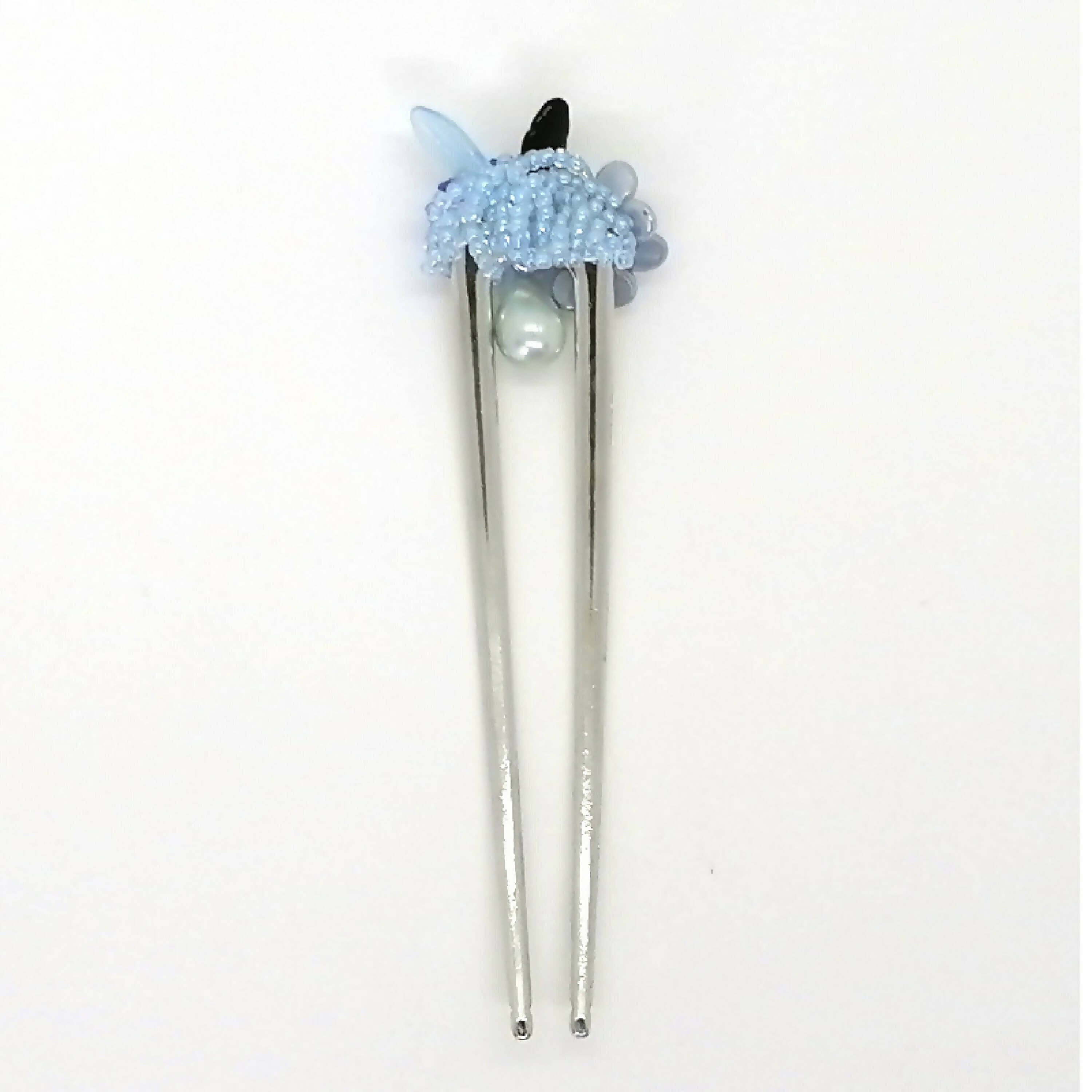 Epingle à chignon Bouquet bleu | EMPREINTES Paris