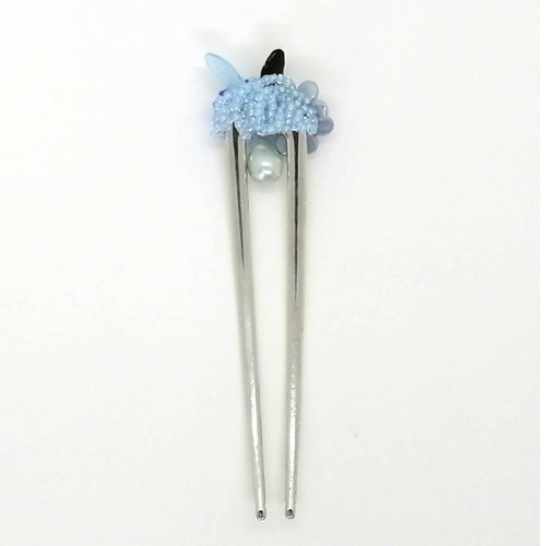 Epingle à chignon Bouquet bleu | EMPREINTES Paris - EMPREINTES Paris