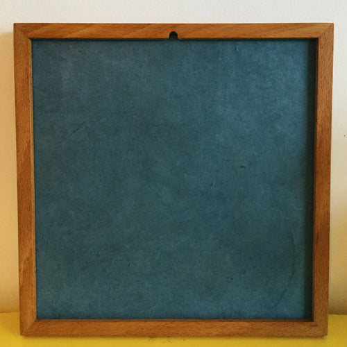 Cadre Kumiko - Asa-No-Ha - Bleu | EMPREINTES Paris - EMPREINTES Paris