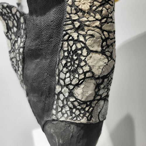 Sculpture grand buste en raku | EMPREINTES Paris - EMPREINTES Paris