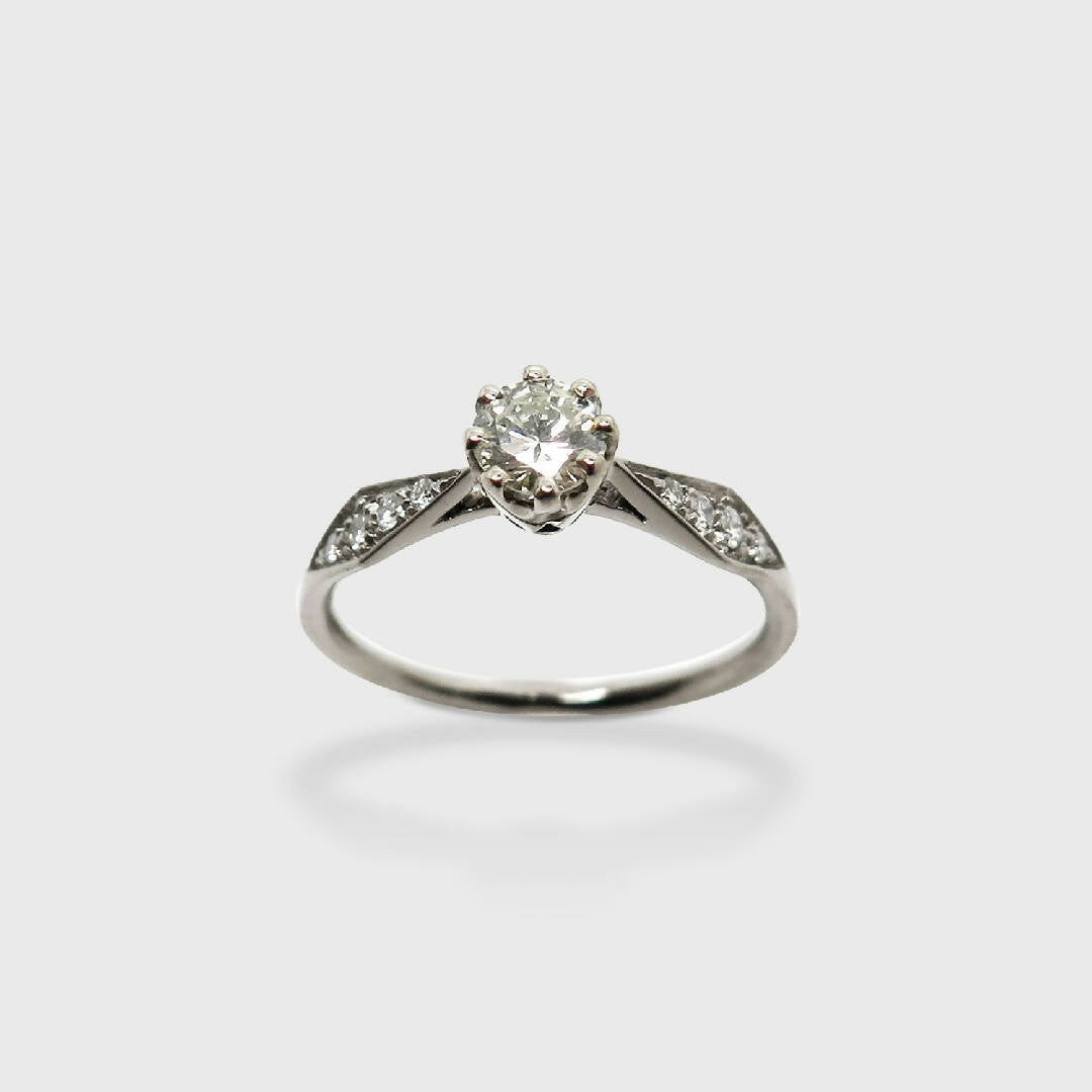 Solitaire losanges pavés | EMPREINTES Paris