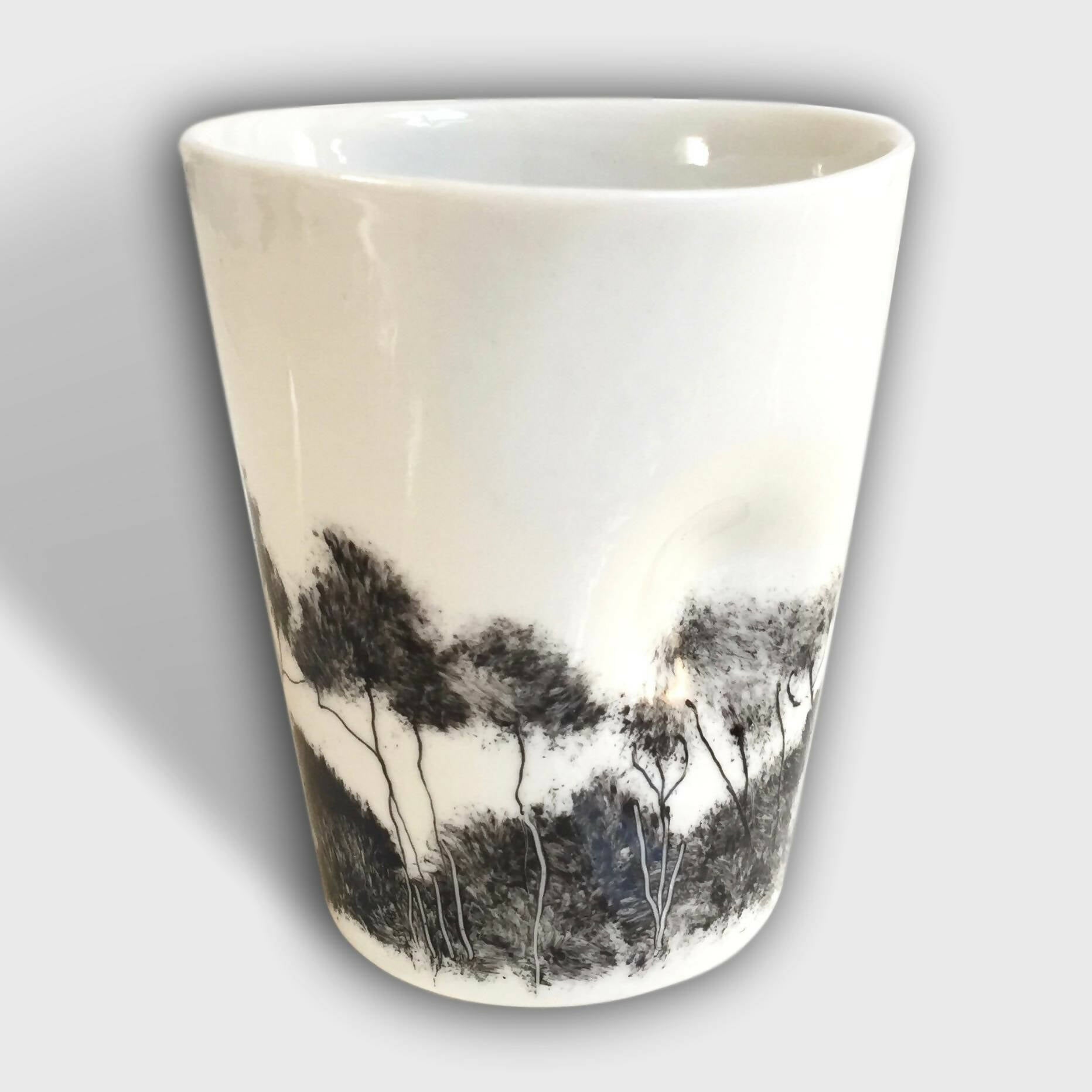 Mug Décor arbres peint noir | EMPREINTES Paris