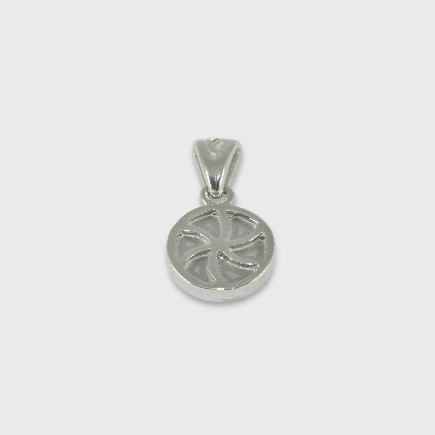 Pendentif argent massif symbole de l