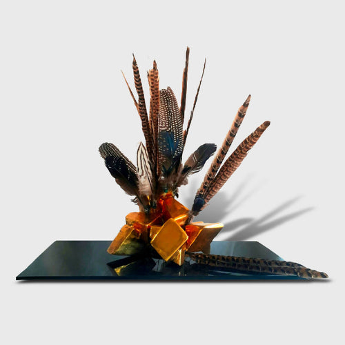 Sculpture OR+PLUMES-URCAGARY | EMPREINTES Paris - EMPREINTES Paris