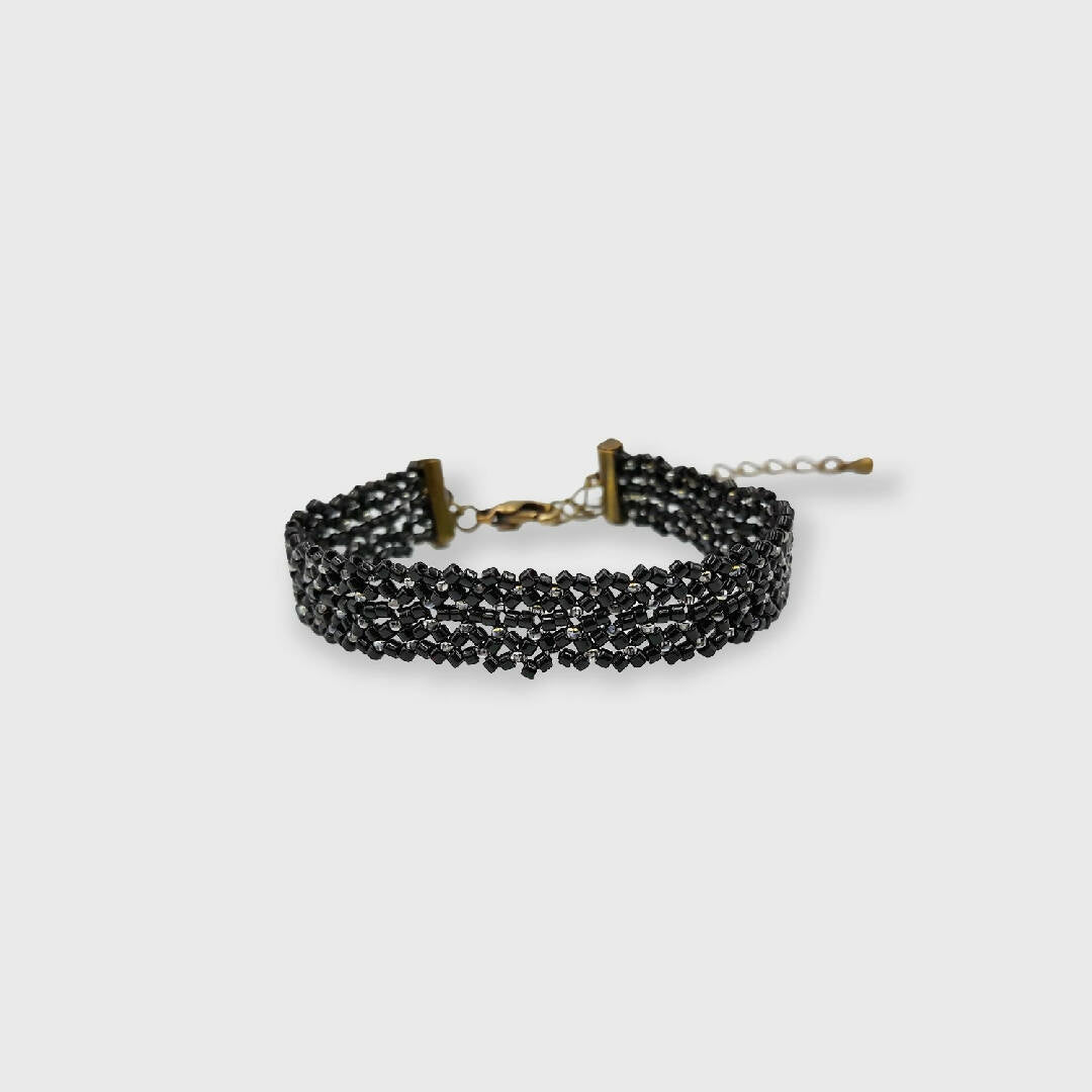 Bracelet large collection Dentelle noir | EMPREINTES Paris