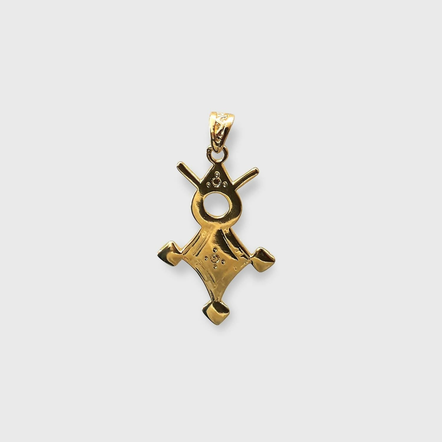 Pendentif Croix Touareg plaqué or | EMPREINTES Paris