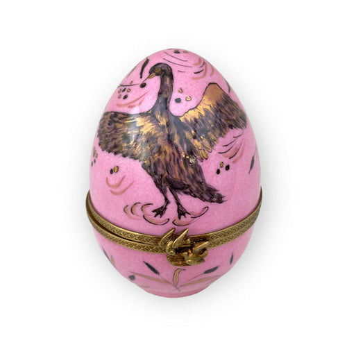Oeuf musical rose cygne | EMPREINTES Paris - EMPREINTES Paris