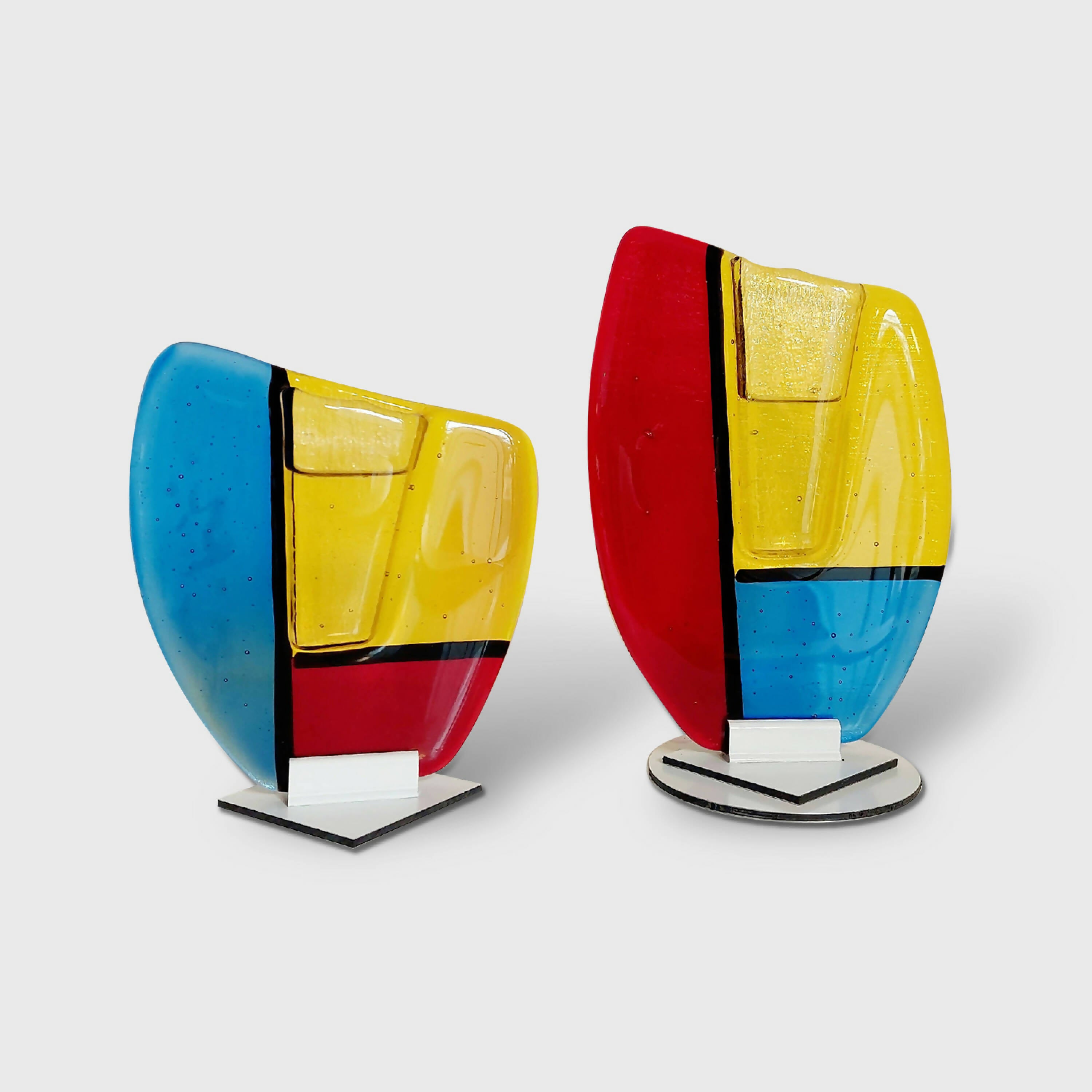 Duo de vases Mondrian | EMPREINTES Paris | EMPREINTES Paris