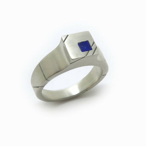 Chevalière Lapis Lazuli | EMPREINTES Paris - EMPREINTES Paris