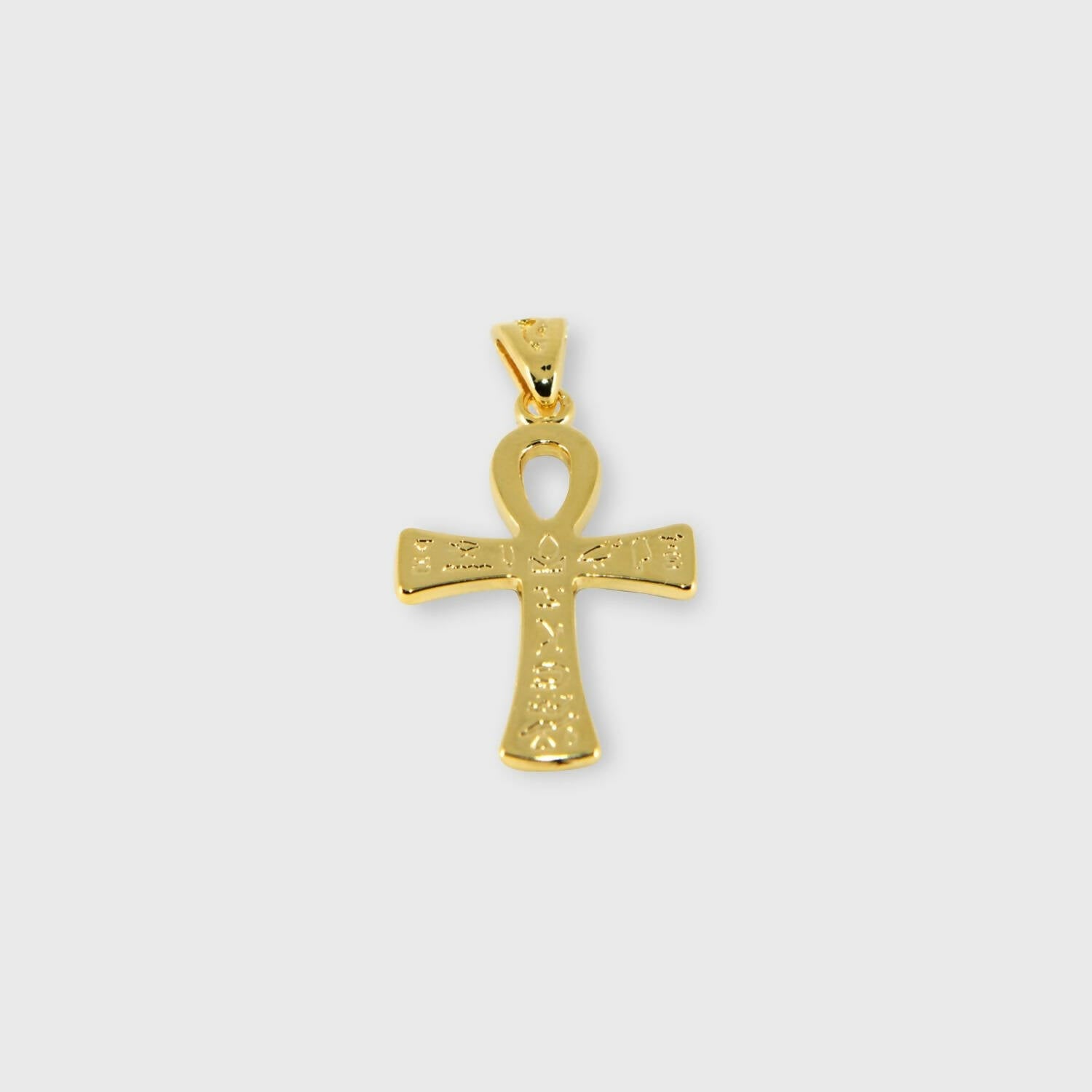 Pendentif croix de vie ou ankh récente plaqué or | EMPREINTES Paris