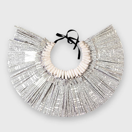 Sculpture papier Un collier ethnique | EMPREINTES Paris - EMPREINTES Paris