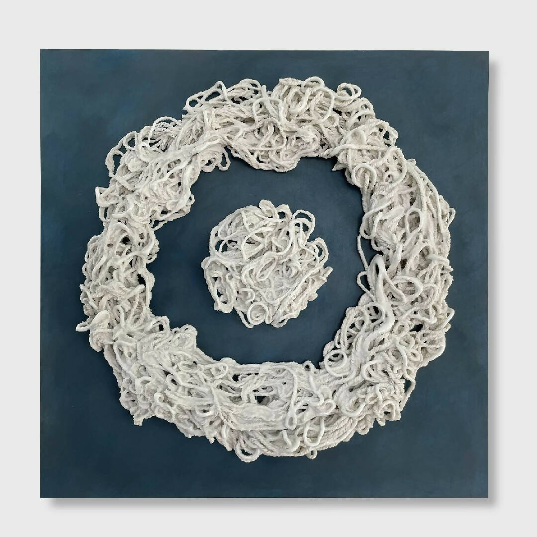 Bas relief tableau porcelaine collection marine | EMPREINTES Paris