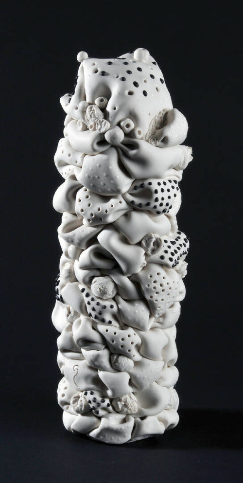 Sculpture Colonne porcelaine - Collection bulles | EMPREINTES Paris - EMPREINTES Paris