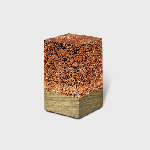 D-cüb Cuivre - socle bois | EMPREINTES Paris - EMPREINTES Paris