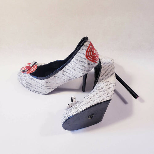 Sculpture papier Stilettos | EMPREINTES Paris - EMPREINTES Paris