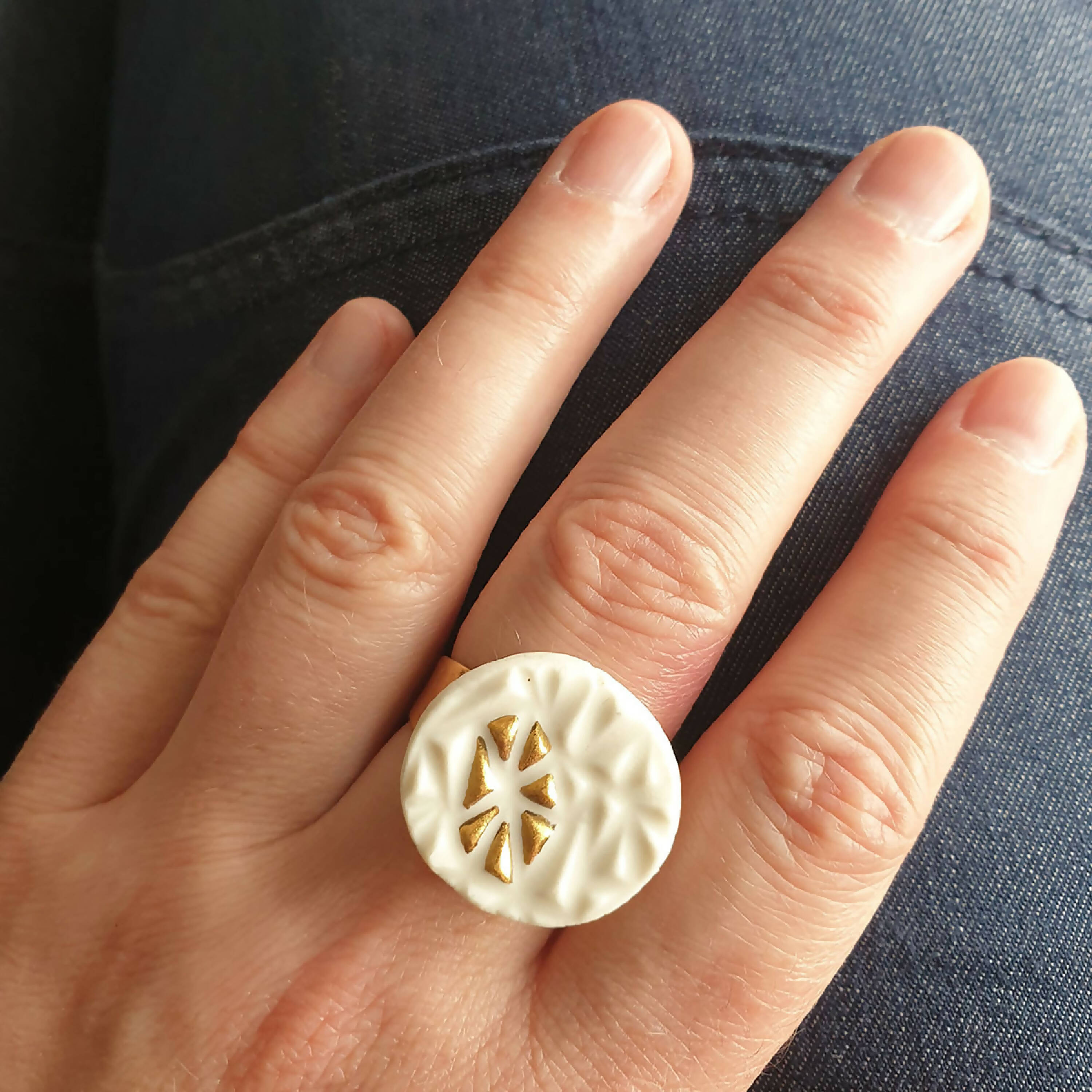 Bague Kaléidoscope n°3 - Pièce Unique | EMPREINTES Paris