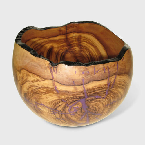 Petit saladier en olivier à bord naturel | EMPREINTES Paris - EMPREINTES Paris