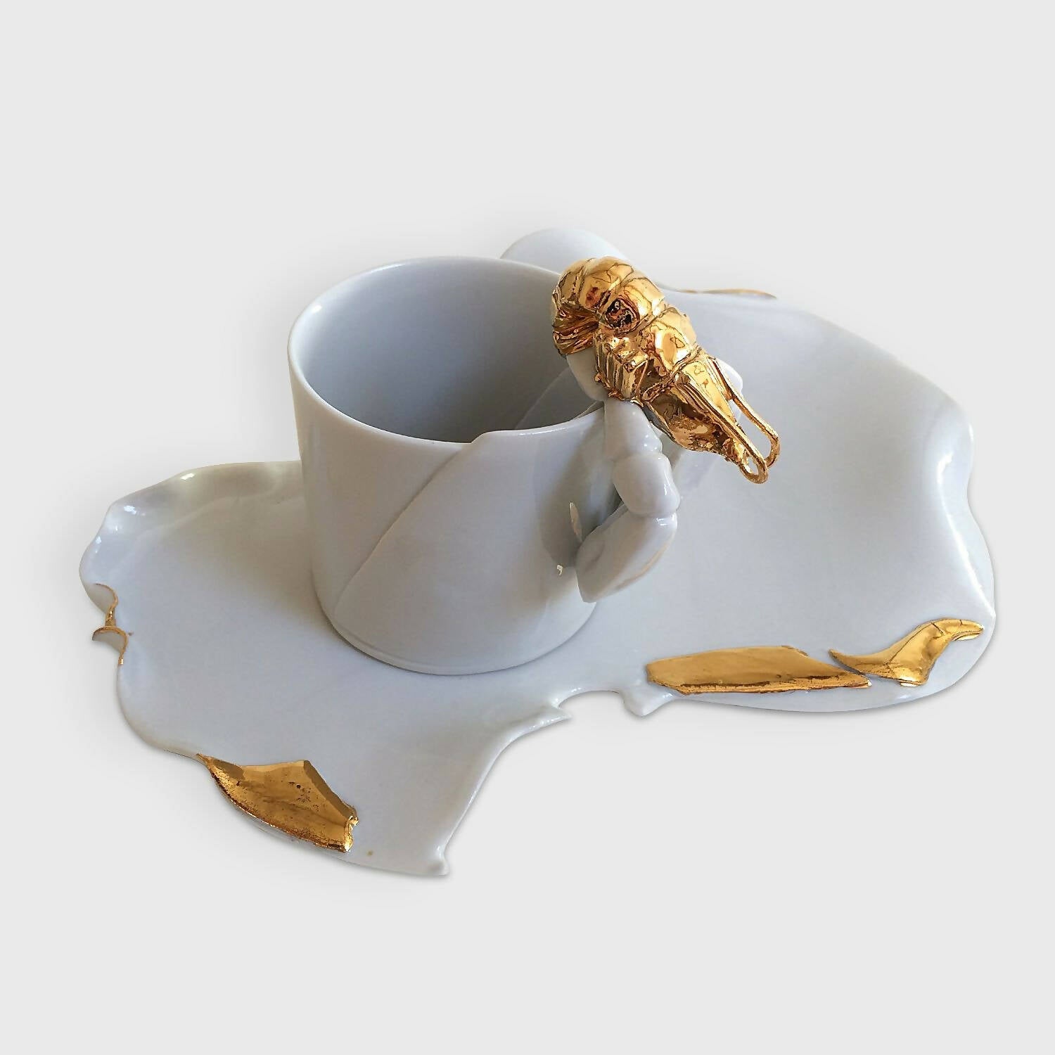 Tasse et soucoupe Homard | EMPREINTES Paris