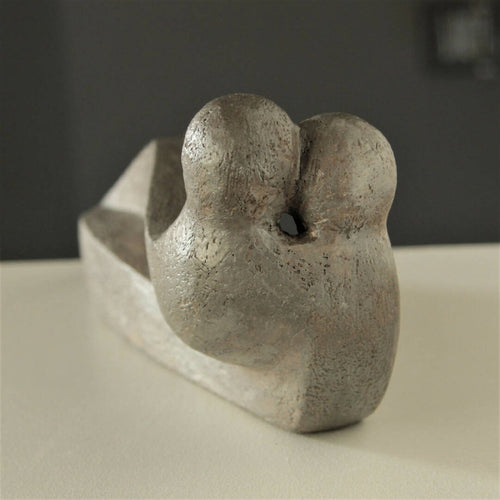 Sculpture couple en argile L'instant II | EMPREINTES Paris - EMPREINTES Paris