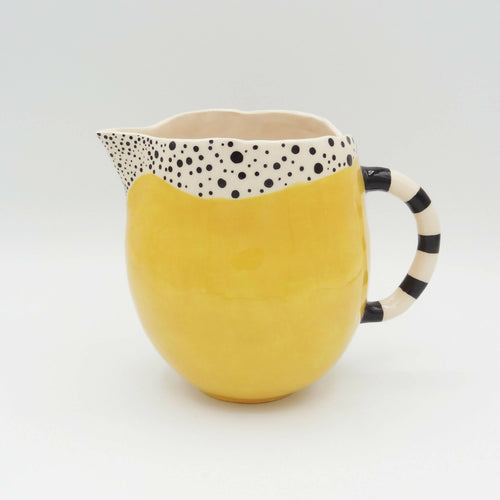 Pichet Les Oiseaux jaune, petit modèle | EMPREINTES Paris - EMPREINTES Paris