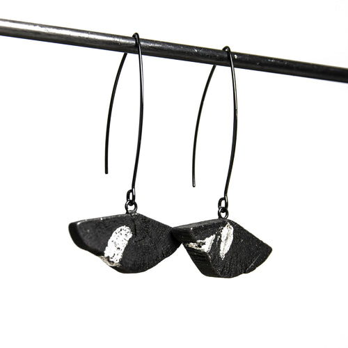 Boucles d’oreilles PALLA-KURO-FULI-KINTSUGI | EMPREINTES Paris - EMPREINTES Paris