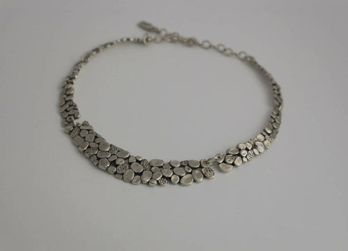 Collier réglable en étain argenté 6 | EMPREINTES Paris - EMPREINTES Paris