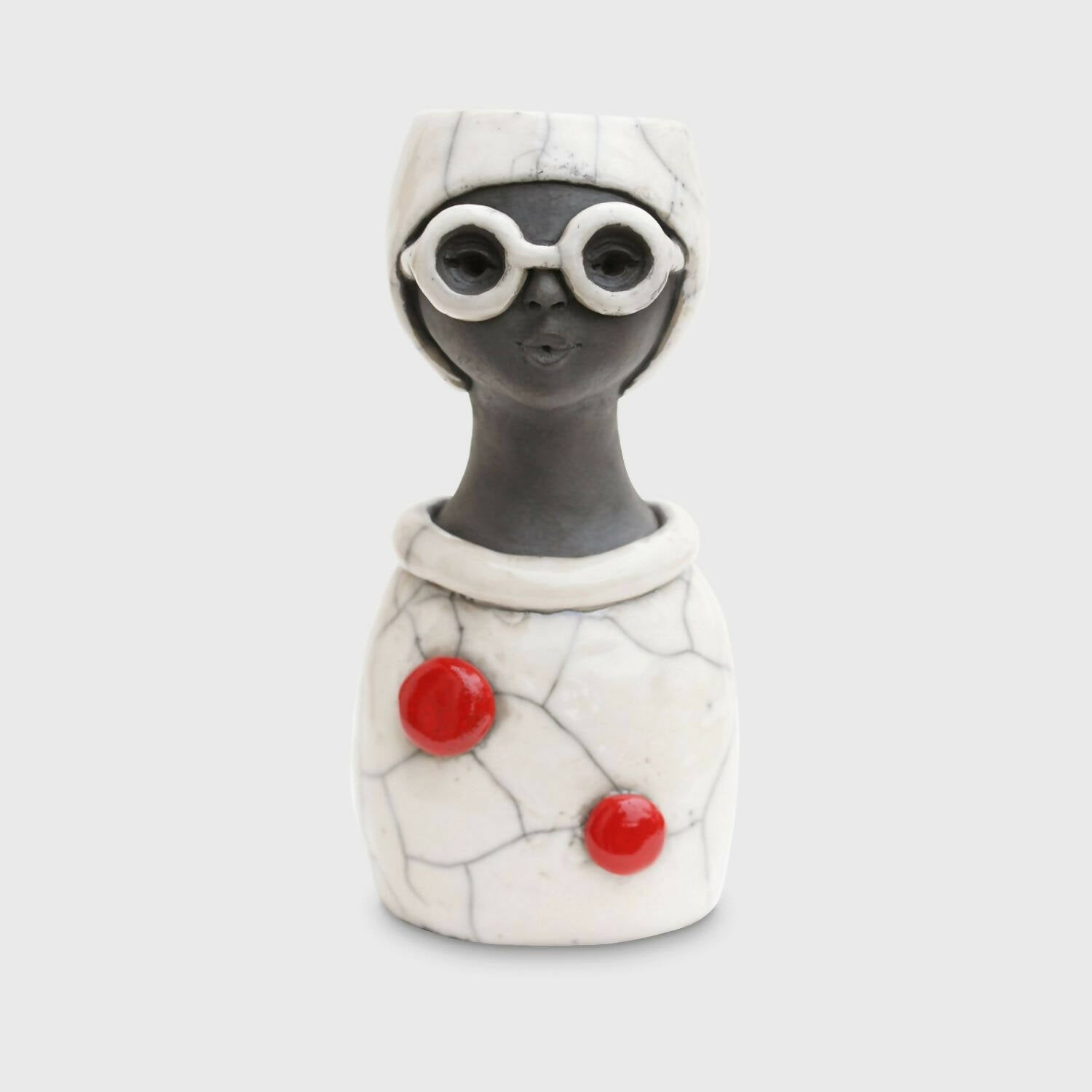 Sculpture Miss Pois Rouge | EMPREINTES Paris
