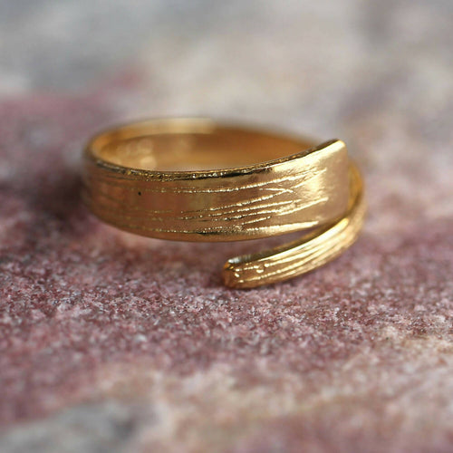 Bague STRIE plaqué or | EMPREINTES Paris - EMPREINTES Paris