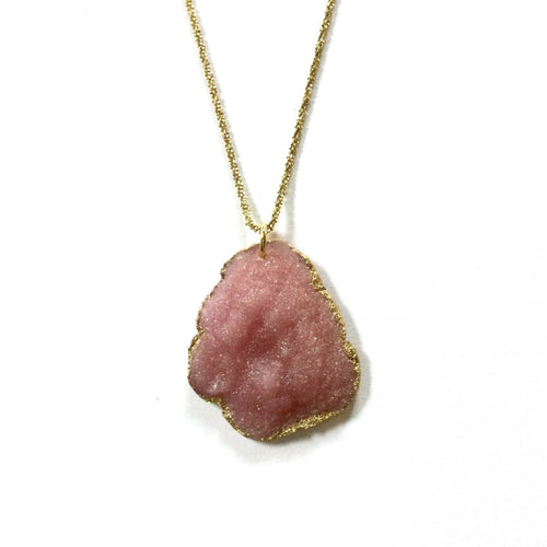 Boucles d'oreilles Sable pendantes rose | EMPREINTES Paris - EMPREINTES Paris