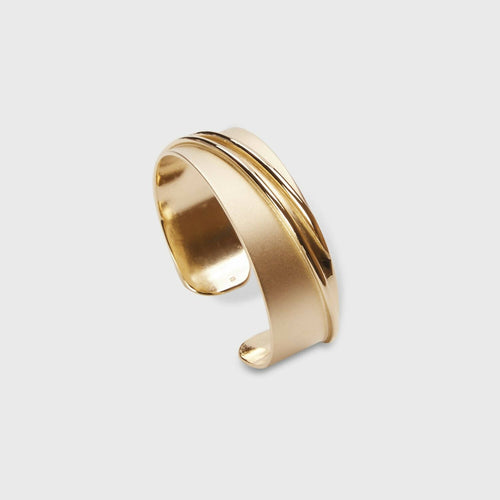 Bracelet LIGNE PURE plaqué or. | EMPREINTES Paris - EMPREINTES Paris