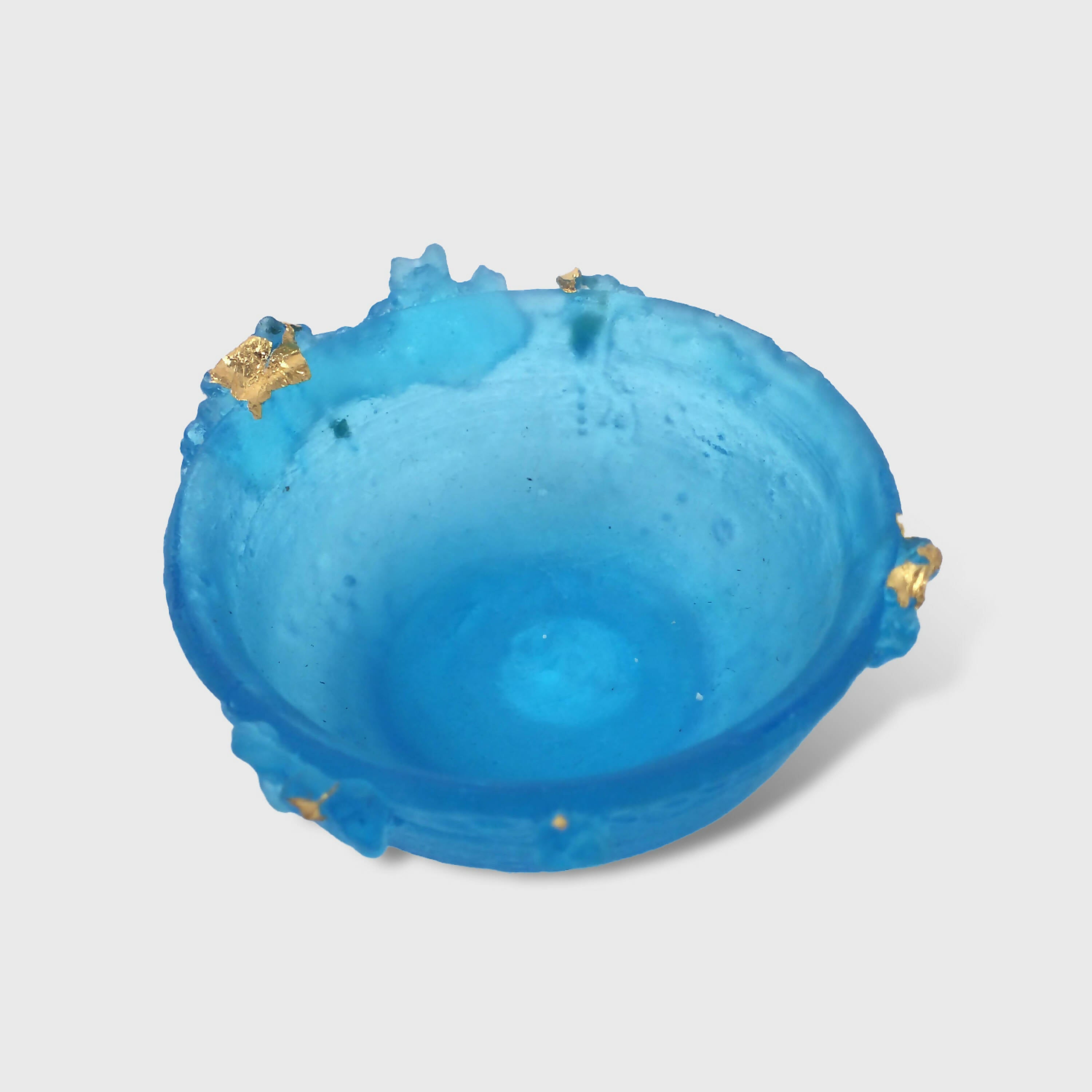 Coupelle bleue et or | EMPREINTES Paris