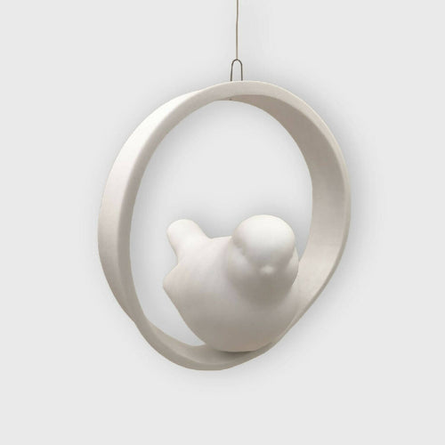 Mobile oiseau en porcelaine uni | EMPREINTES Paris - EMPREINTES Paris