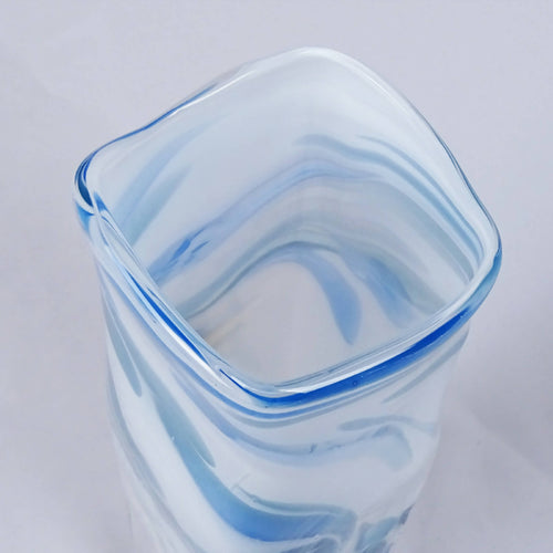 Vase carré bleu | EMPREINTES Paris - EMPREINTES Paris