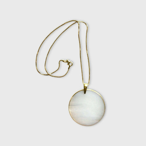 Collier ASTRE blanc nuage | EMPREINTES Paris - EMPREINTES Paris