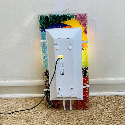 Tableau lumineux en verre Arc en ciel | EMPREINTES Paris - EMPREINTES Paris