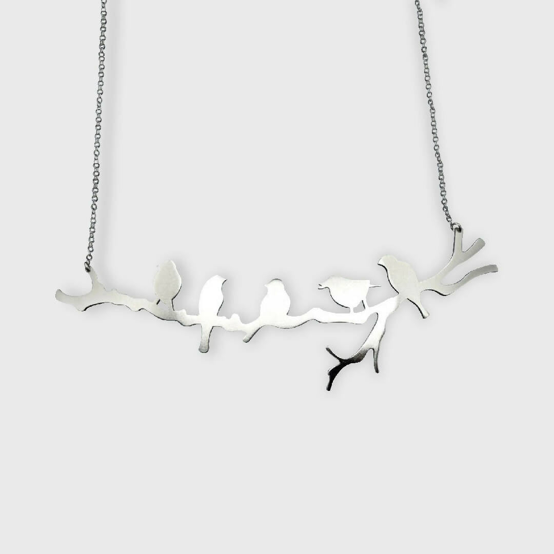 Collier oiseaux Argent | EMPREINTES Paris