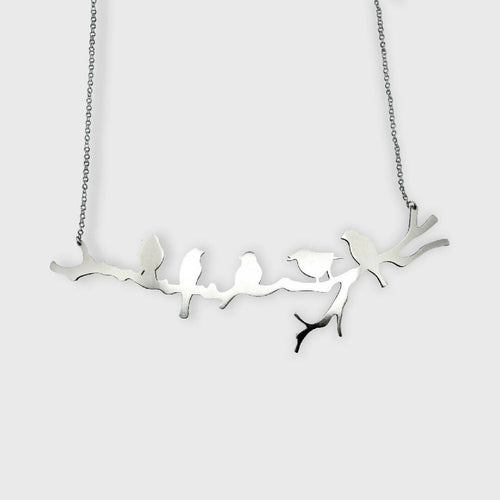 Collier oiseaux Argent | EMPREINTES Paris - EMPREINTES Paris
