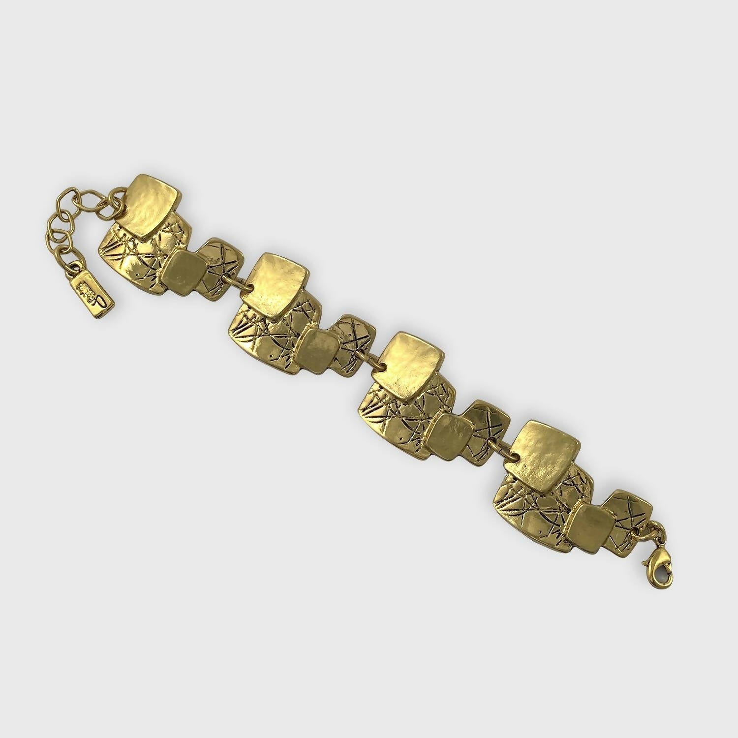 Bracelet en étain doré 12 | EMPREINTES Paris