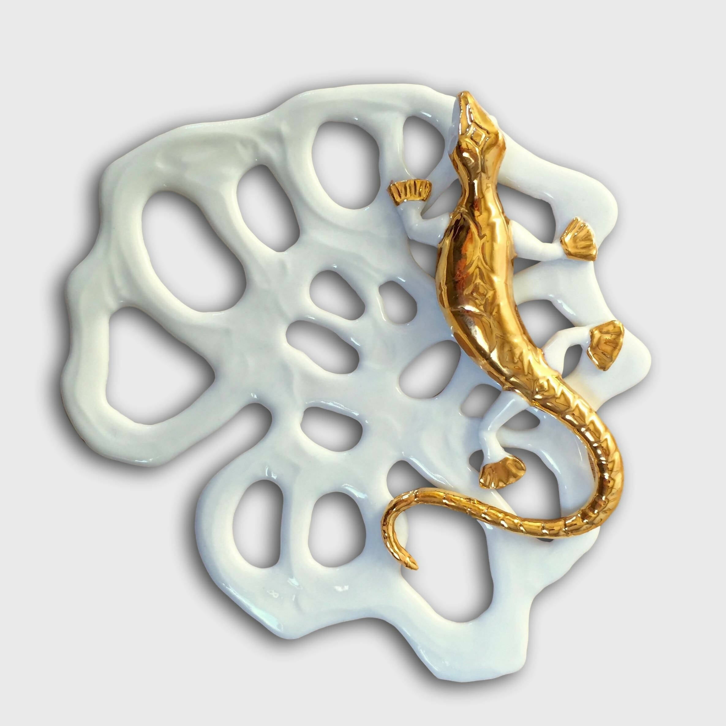 Assiette à pain feuille de lotus | EMPREINTES Paris