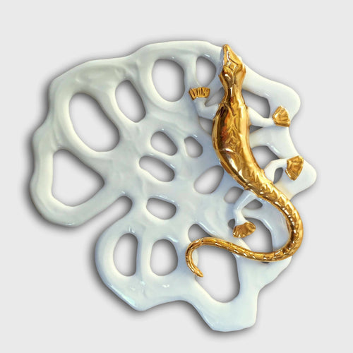 Assiette à pain feuille de lotus | EMPREINTES Paris - EMPREINTES Paris