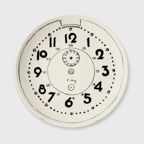 Assiette murale/Wall plate HORLOGE 2 | EMPREINTES Paris - EMPREINTES Paris