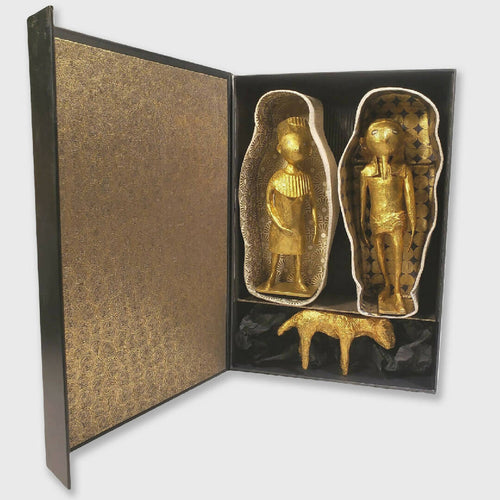 Sculpture Pharaon , Madame et Toutouk | EMPREINTES Paris - EMPREINTES Paris