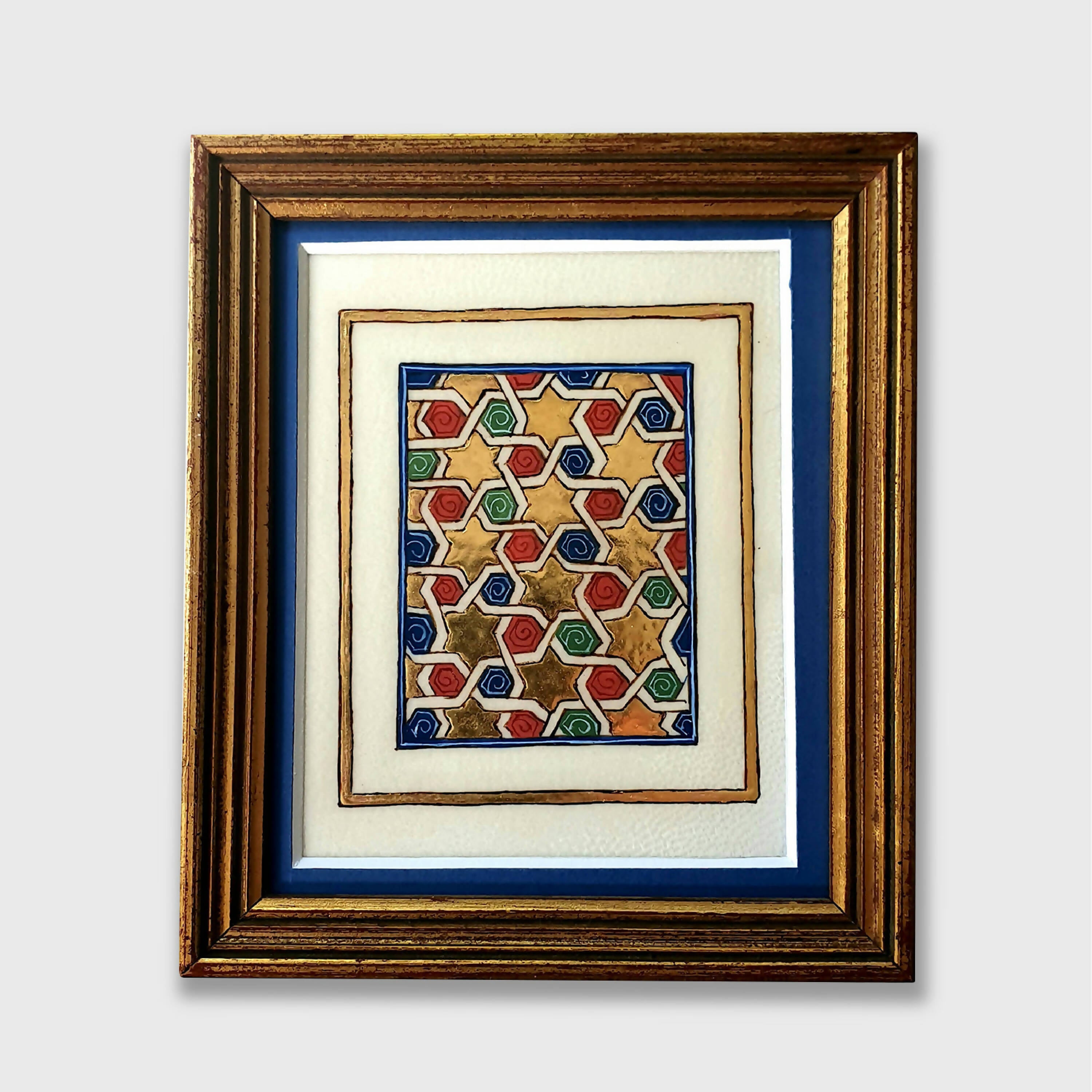 Enluminure géométrie or | EMPREINTES Paris