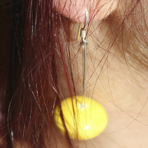 Boucles d'oreilles en céramique Toupies | EMPREINTES Paris - EMPREINTES Paris