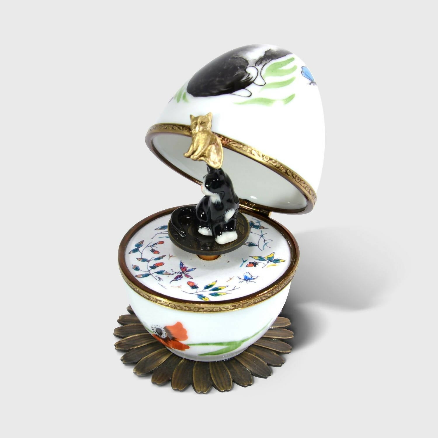 Boite à musique chat noir | EMPREINTES Paris