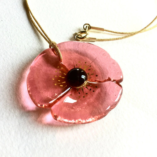 Pendentif COQUELICOT rosaline | EMPREINTES Paris - EMPREINTES Paris